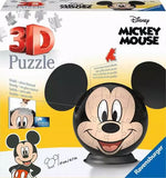 Puzzle Ball Disney Mickey Mouse with Ears - 72 Pieces