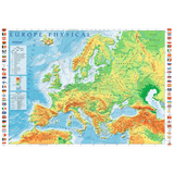 Physical Map of Europe