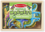 Magnetic Wooden Dinosaurs in a Box - Puzzlers Jordan